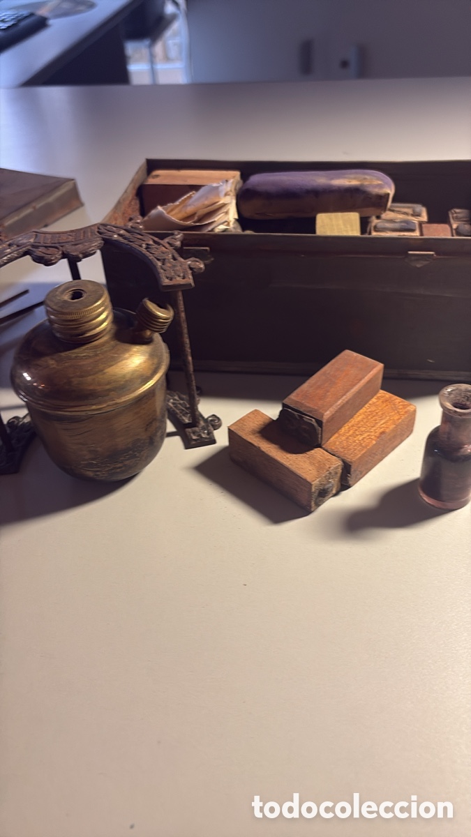 Antig&uuml;edades: Conjunto escritorio SXIX - Foto 6