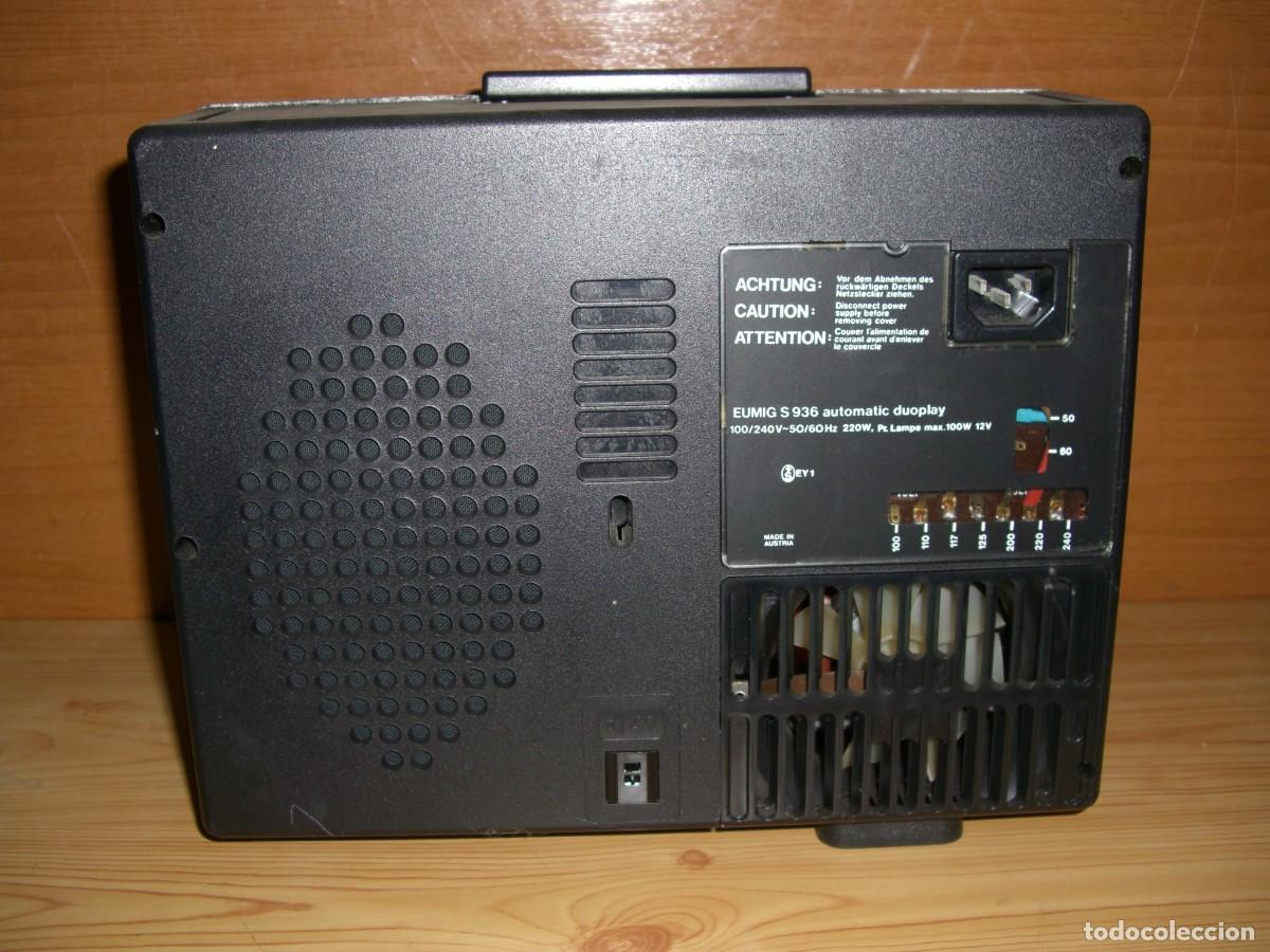 Antig&uuml;edades: PROYECTOR DE CINE EUMIG S 936 - Foto 5