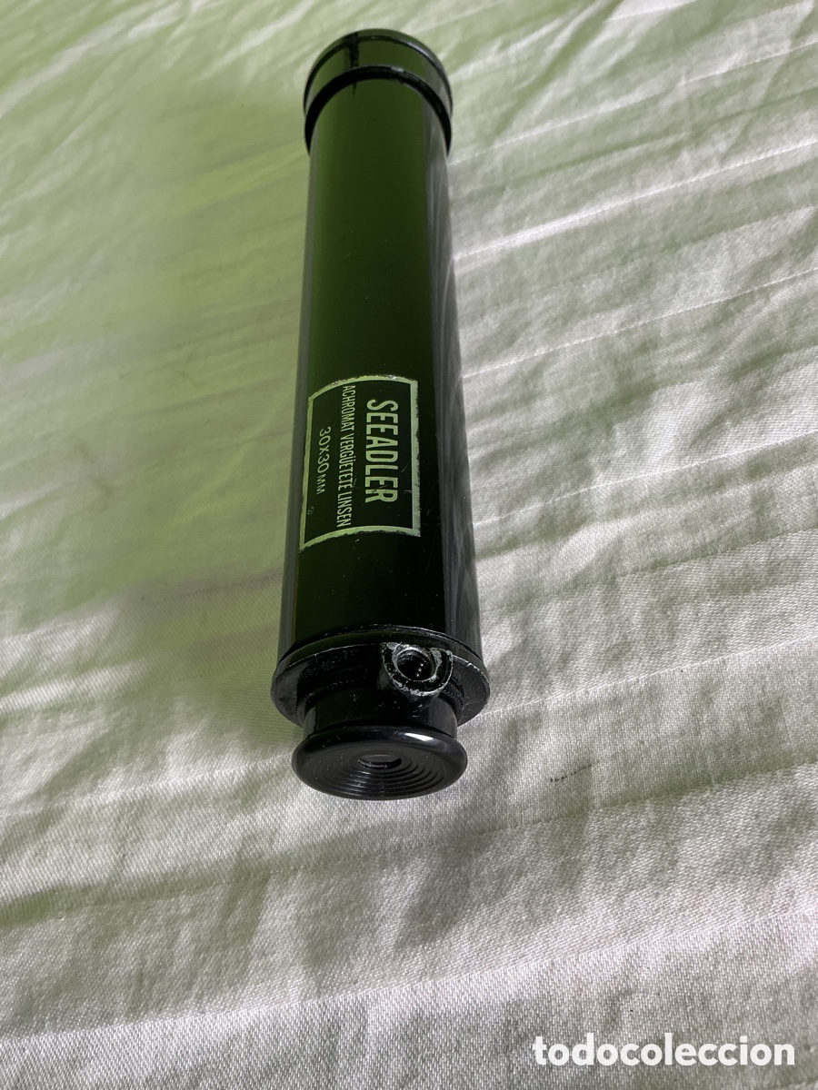 Antig&uuml;edades: Catalejo extensible Seeadler 30 &times; 30 con funda - Foto 4