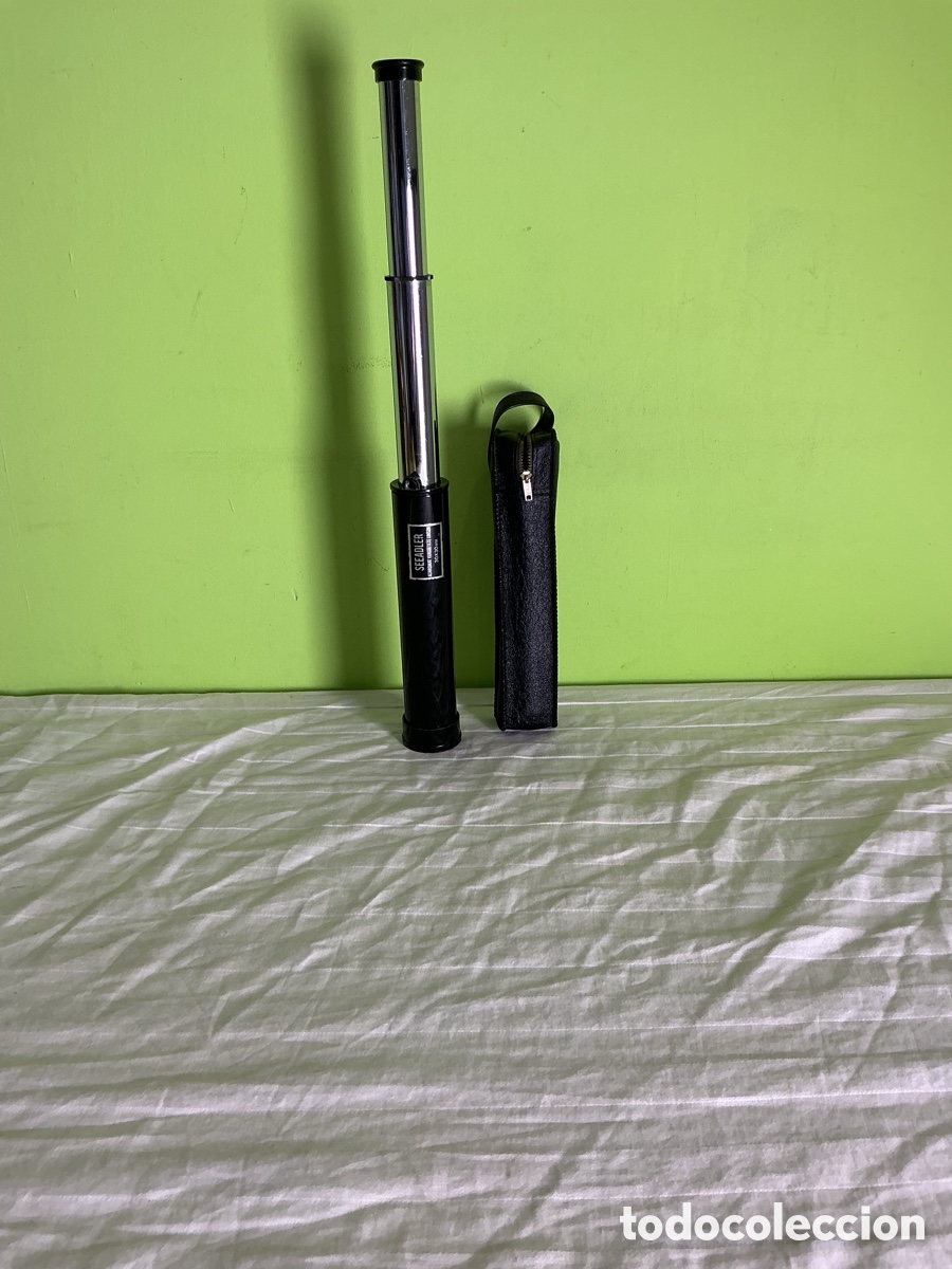 Antig&uuml;edades: Catalejo extensible Seeadler 30 &times; 30 con funda - Foto 8