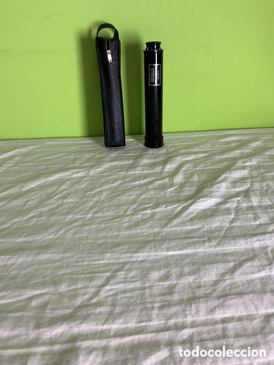 Antig&uuml;edades: Catalejo extensible Seeadler 30 &times; 30 con funda