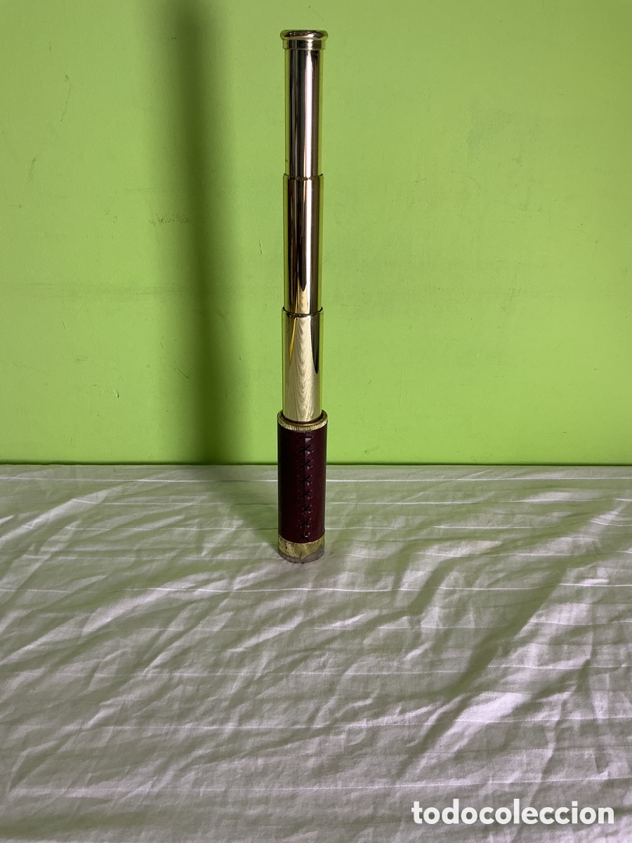 Antig&uuml;edades: Catalejo extensible 25 &times; 30 mm forrado de cuero - Foto 4