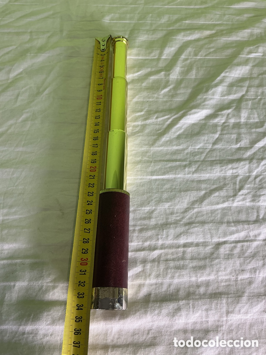 Antig&uuml;edades: Catalejo extensible 25 &times; 30 mm forrado de cuero - Foto 6