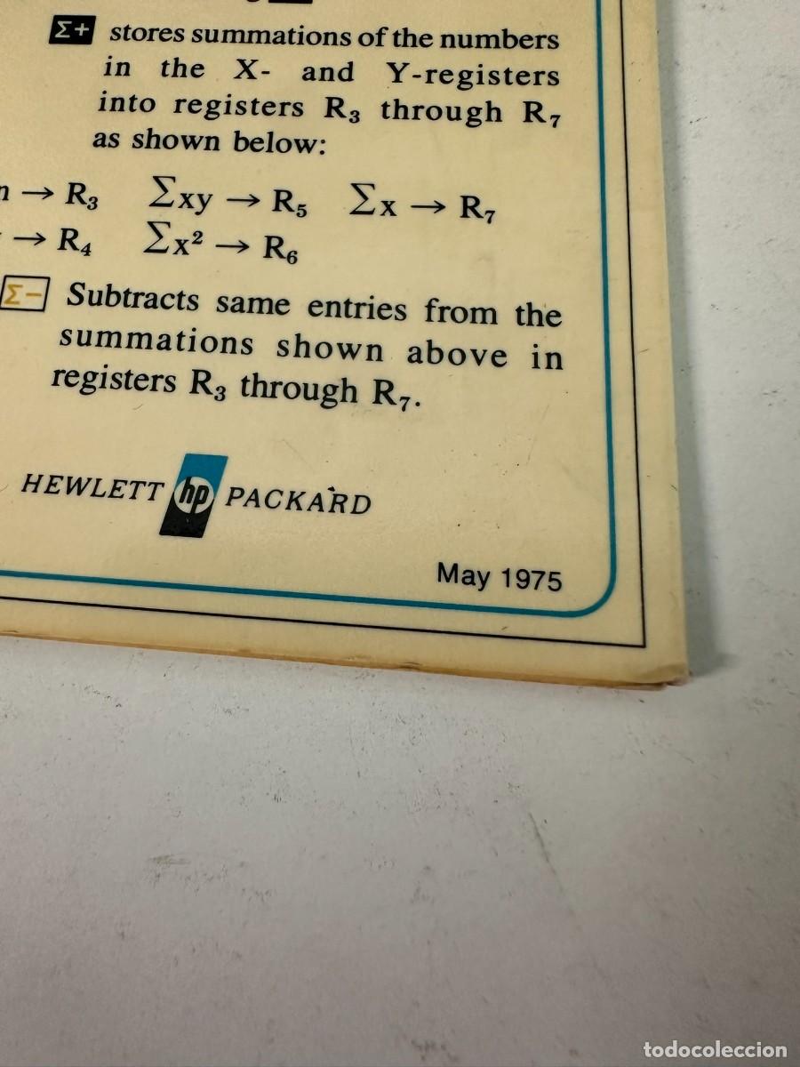 Antig&uuml;edades: Calculadora cient&iacute;fica programable HP-25 - Foto 9