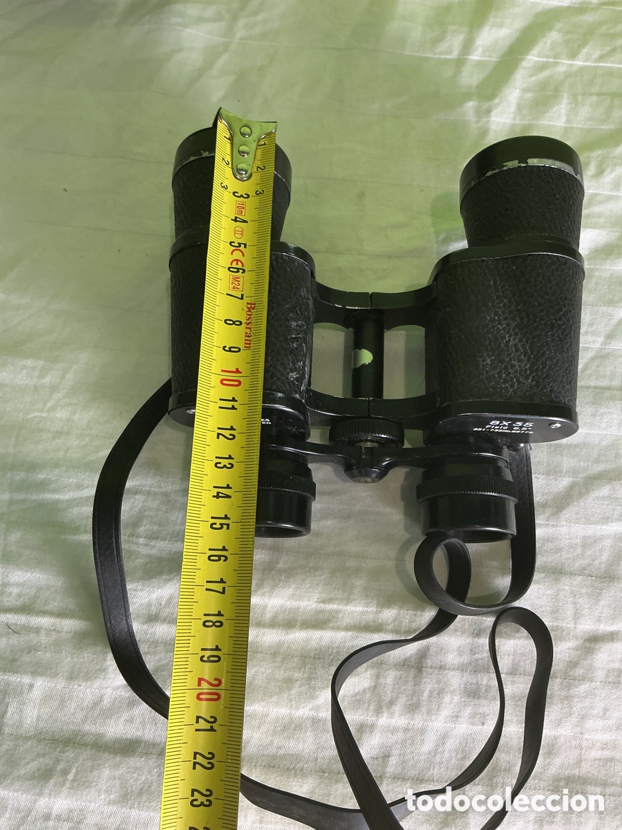 Antig&uuml;edades: Prism&aacute;ticos SNS 8&times;35 con estuche y correa - Foto 5
