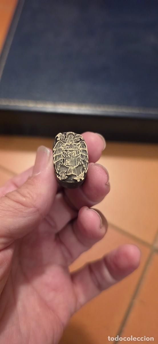 Antig&uuml;edades: Peque&ntilde;o sello o tampon Aguila de San Juan