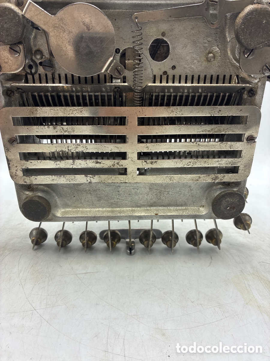 Antig&uuml;edades: M&aacute;quina de escribir Blick de aluminio. - Foto 10