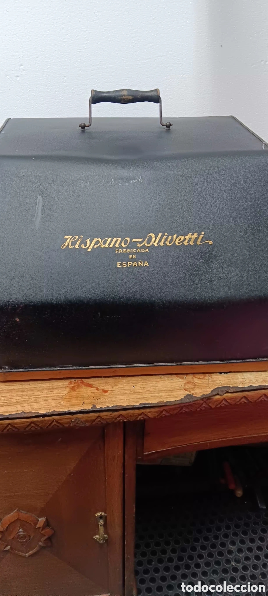 Antig&uuml;edades: M&aacute;quina de escribir Hispano Olivetti M-40 - Foto 10