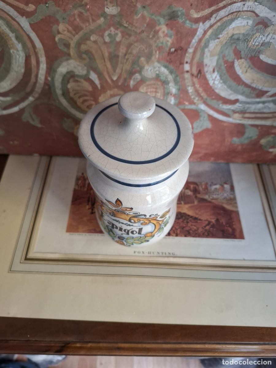 Antig&uuml;edades: ALBARELO ANTIGUO PARA ESPIGOL O LAVANDA - Foto 7