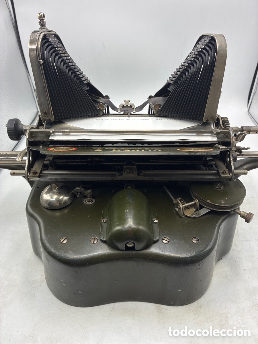 Antig&uuml;edades: M&aacute;quina de Escribir Oliver 6. - Foto 14
