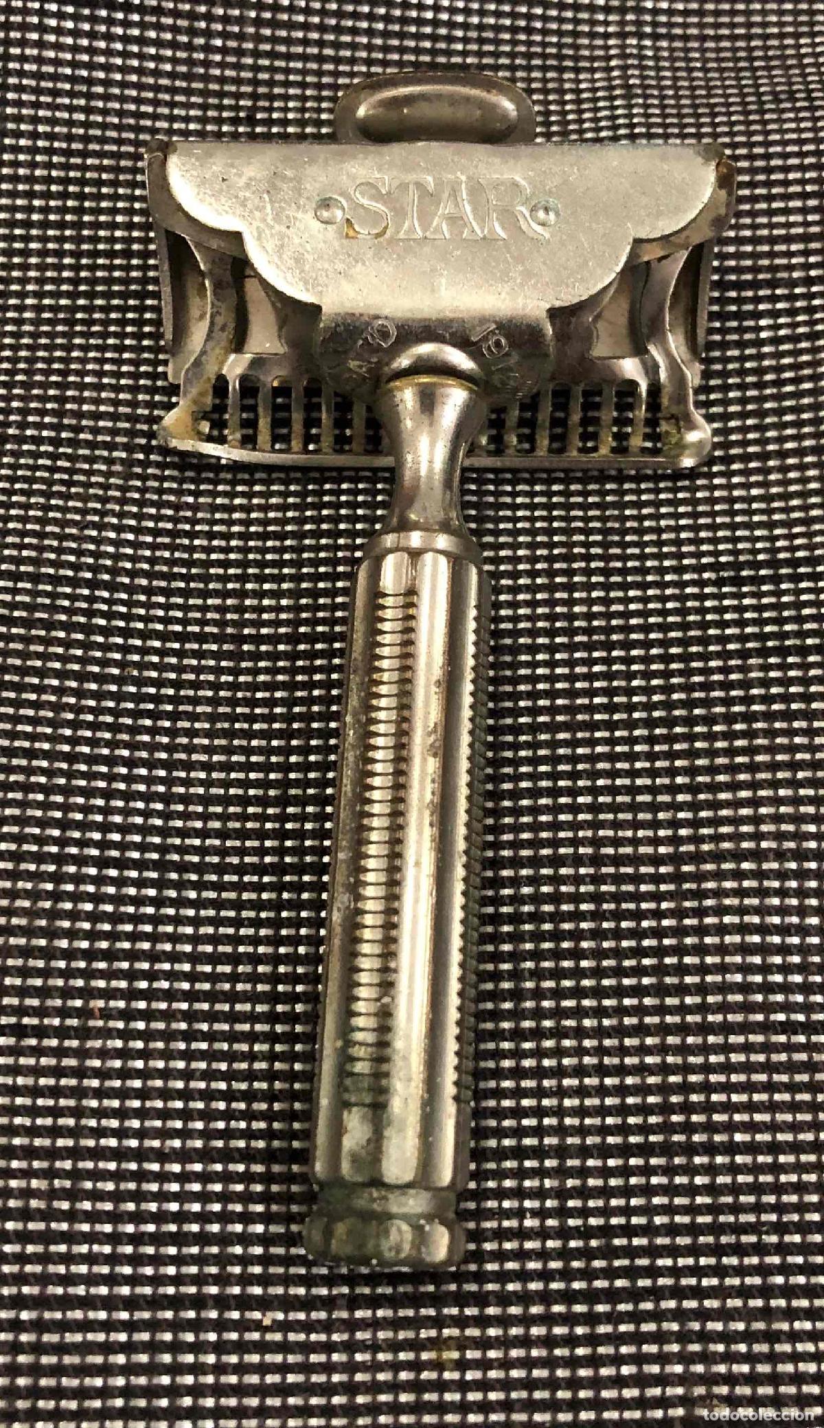 Antig&uuml;edades: MAQUINILLA AFEITAR MARCA STAR. MADE IN USA