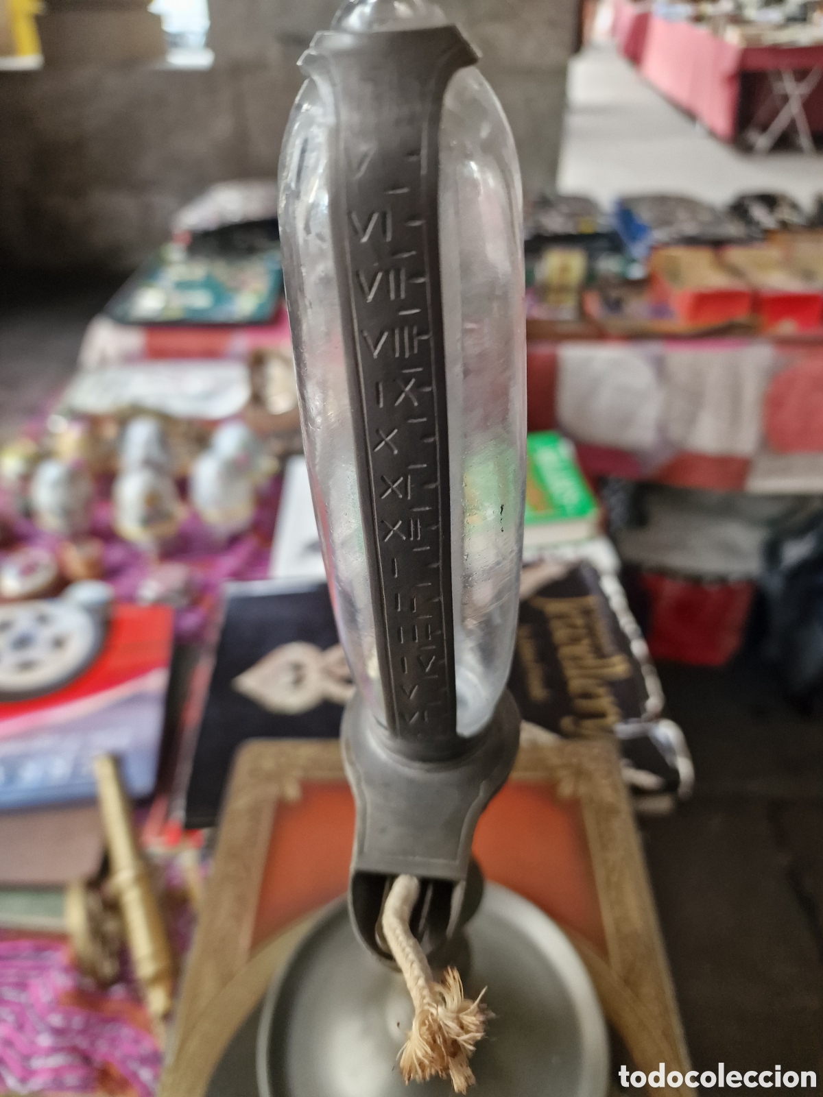 Antig&uuml;edades: Reloj de aceite o reloj nocturno - Foto 6