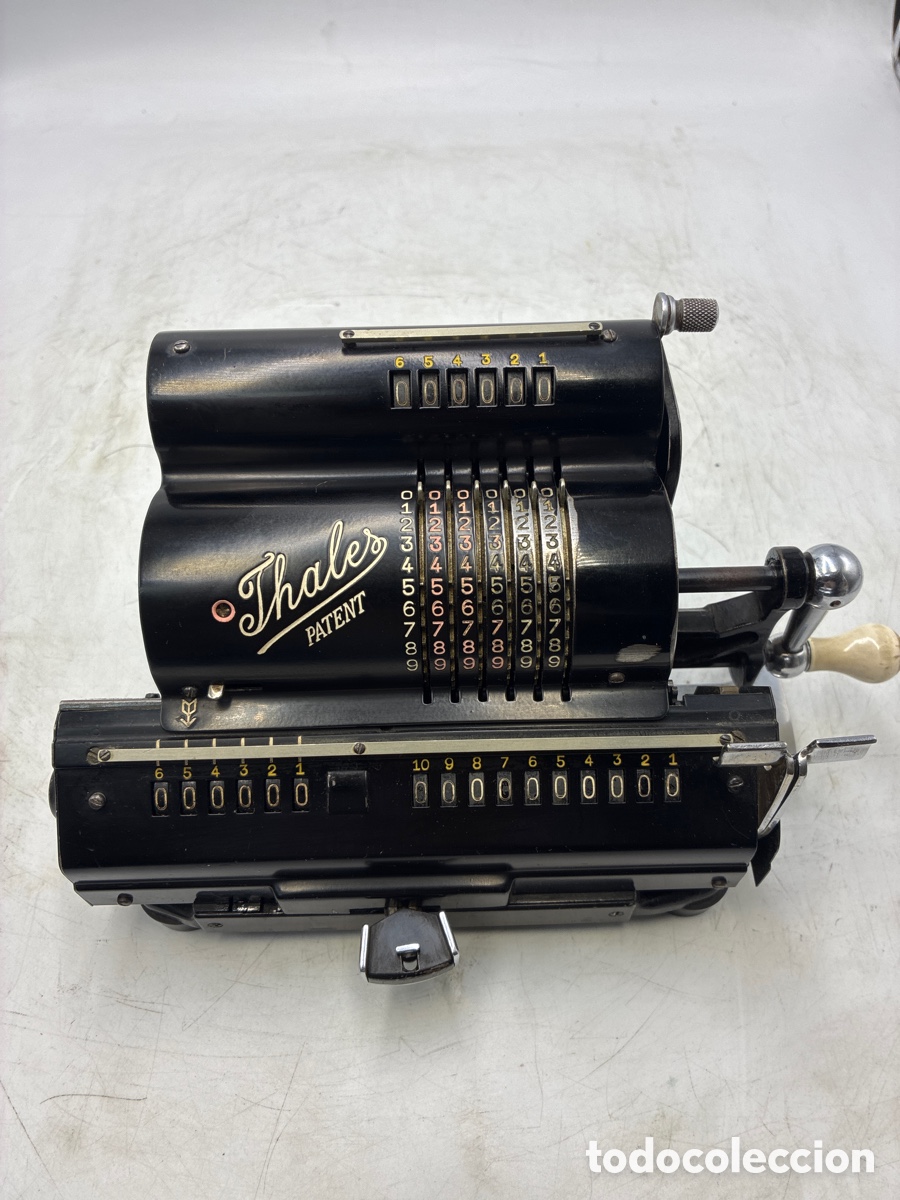 Antig&uuml;edades: M&aacute;quina de Calcular THALES.