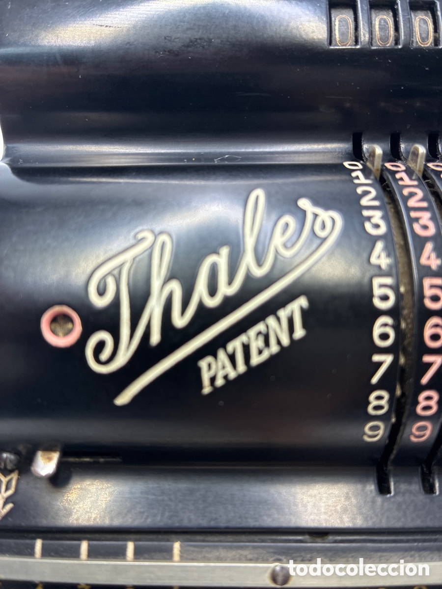 Antig&uuml;edades: M&aacute;quina de Calcular THALES. - Foto 4