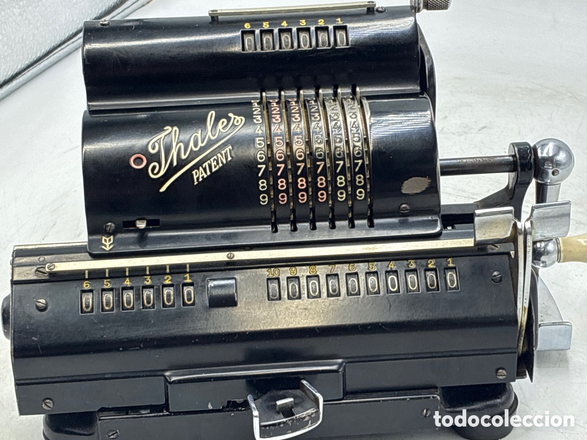 Antig&uuml;edades: M&aacute;quina de Calcular THALES. - Foto 2