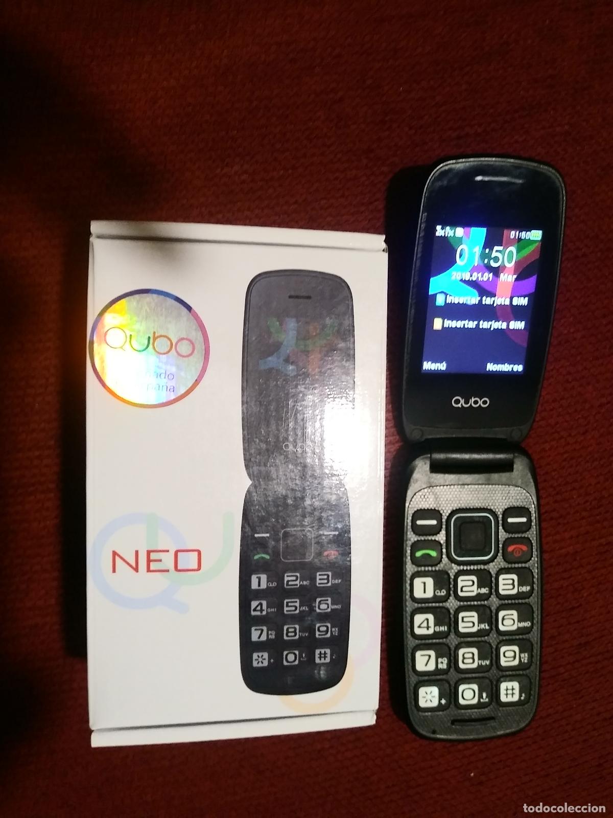 Tel&eacute;fonos: TELEFONO Qubo NEO COLOR BLACK - Dise&ntilde;ado en Espa&ntilde;a.