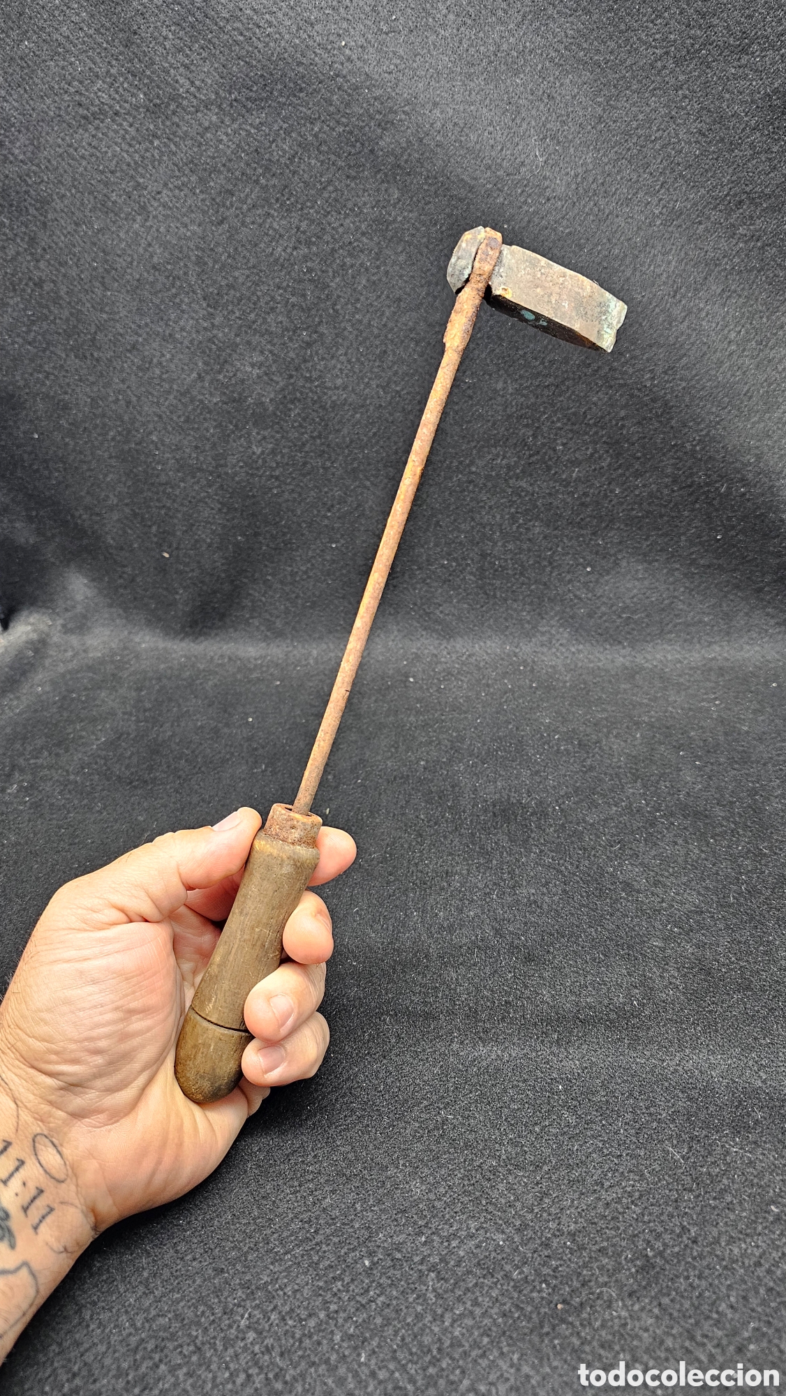 Antig&uuml;edades: Antiguo martillo soldador