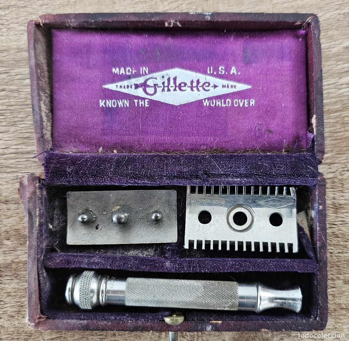 Antig&uuml;edades: GILLETTE - Maquinilla de afeitar - Single Ring - Old Type