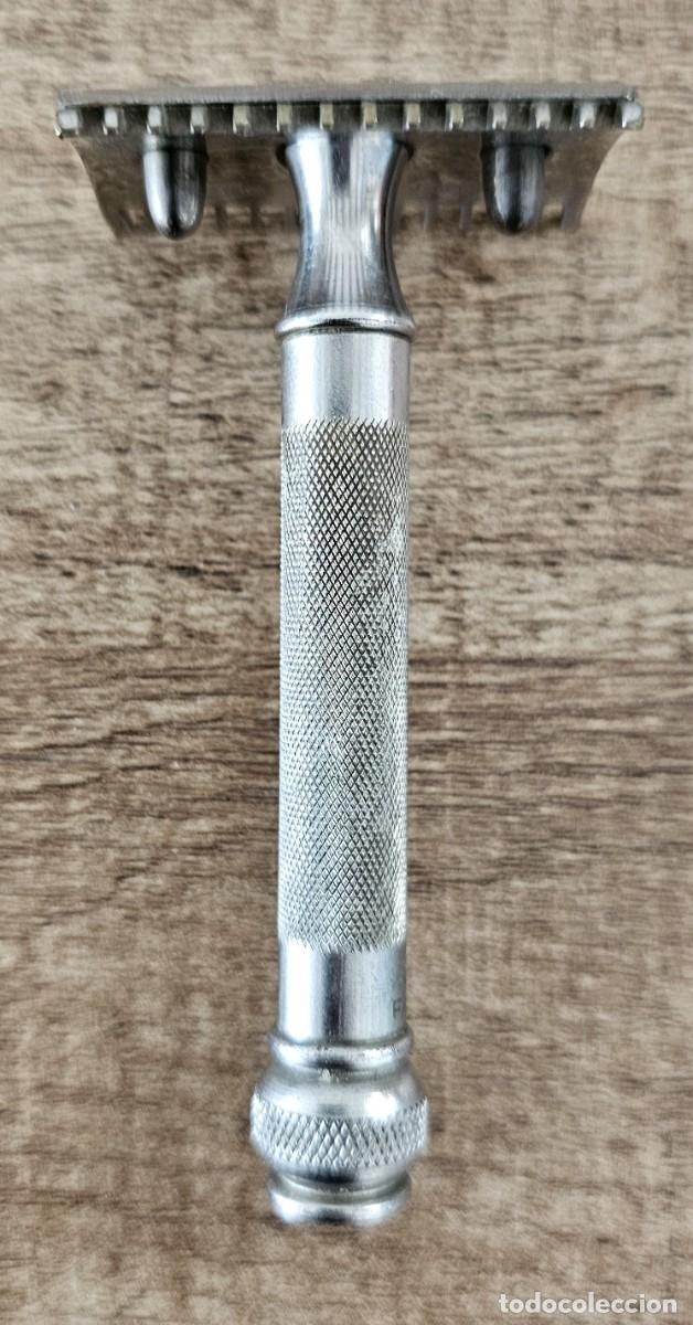Antig&uuml;edades: GILLETTE - Maquinilla de afeitar - Single Ring - Old Type - Foto 6