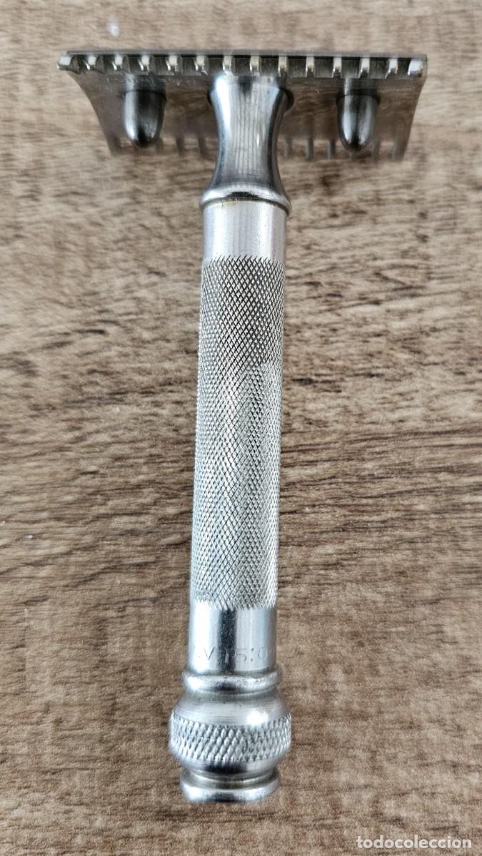Antig&uuml;edades: GILLETTE - Maquinilla de afeitar - Single Ring - Old Type - Foto 7