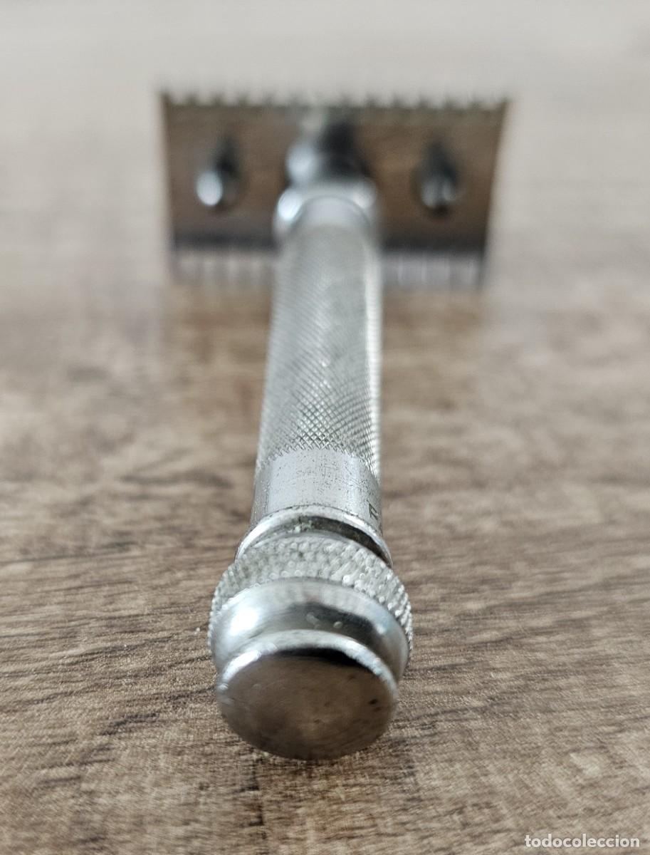 Antig&uuml;edades: GILLETTE - Maquinilla de afeitar - Single Ring - Old Type - Foto 10