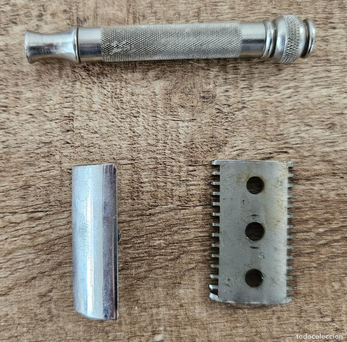 Antig&uuml;edades: GILLETTE - Maquinilla de afeitar - Single Ring - Old Type - Foto 11