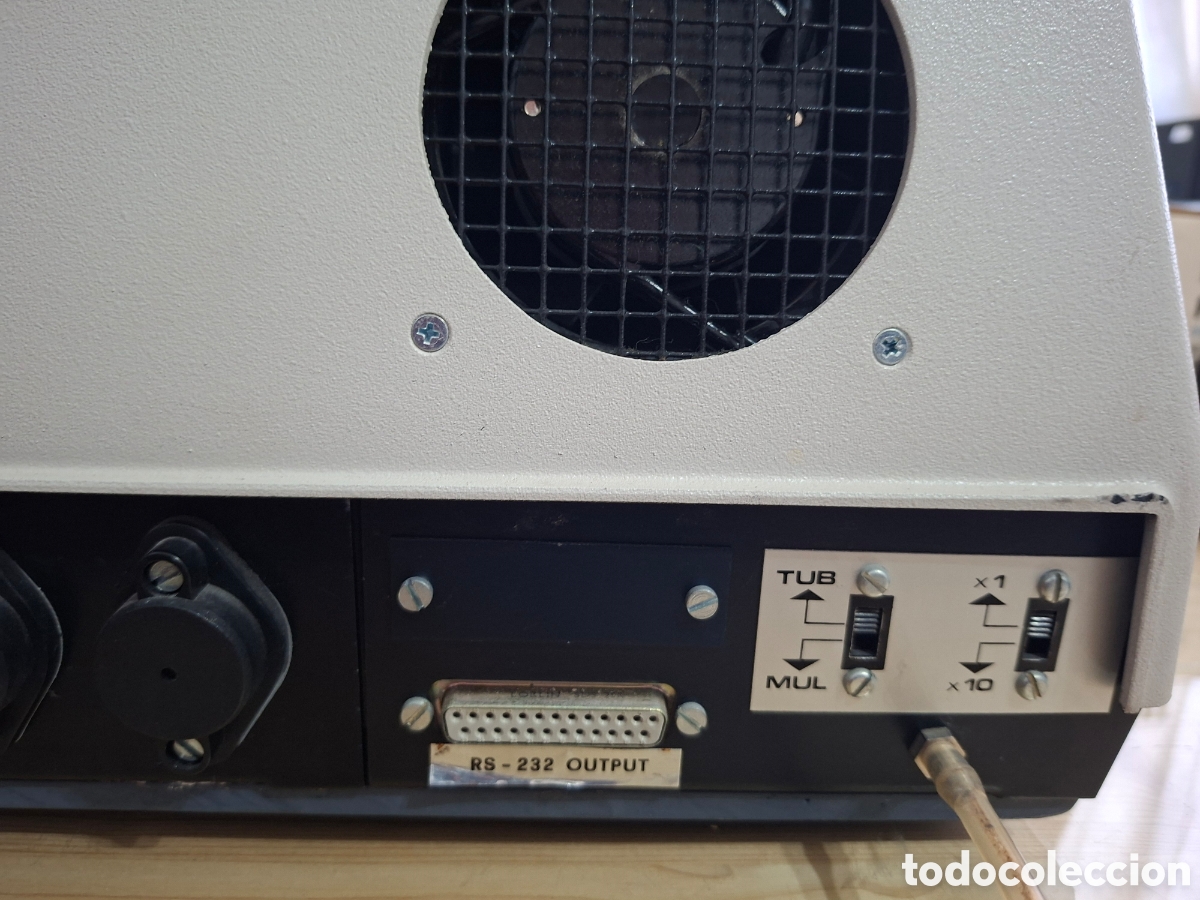 Antig&uuml;edades: Espectrofot&oacute;metro Vintage Biotron Atom A-390 - Foto 8