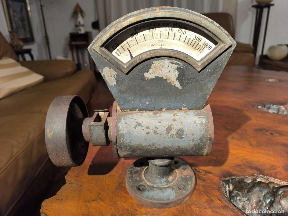 Antig&uuml;edades: ANTIGUO TACOMETRO CUENTA REVOLUCIONES NAVAL, PARA RESTAURAR