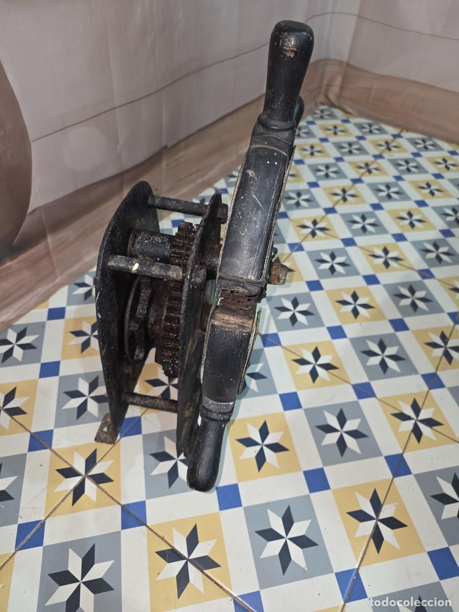 Antig&uuml;edades: Tim&oacute;n de barco antiguo (rueda de gobierno) - Foto 4