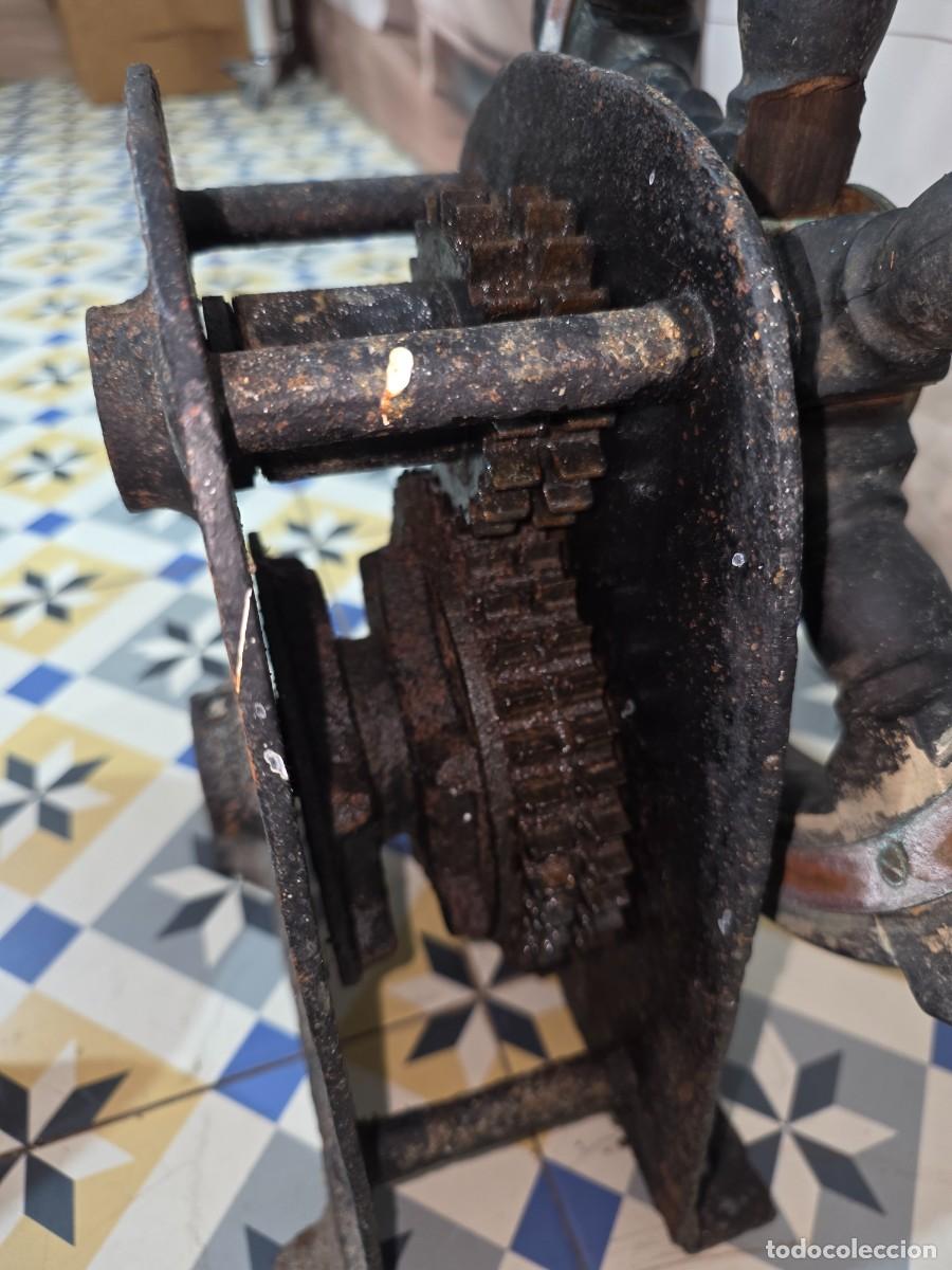 Antig&uuml;edades: Tim&oacute;n de barco antiguo (rueda de gobierno) - Foto 8