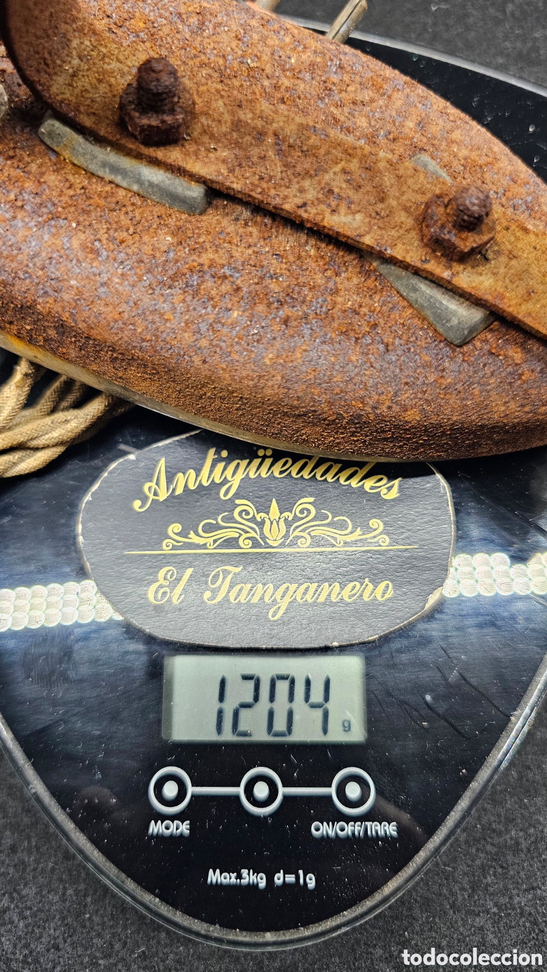 Antig&uuml;edades: Antigua plancha el&eacute;ctrica - Foto 6