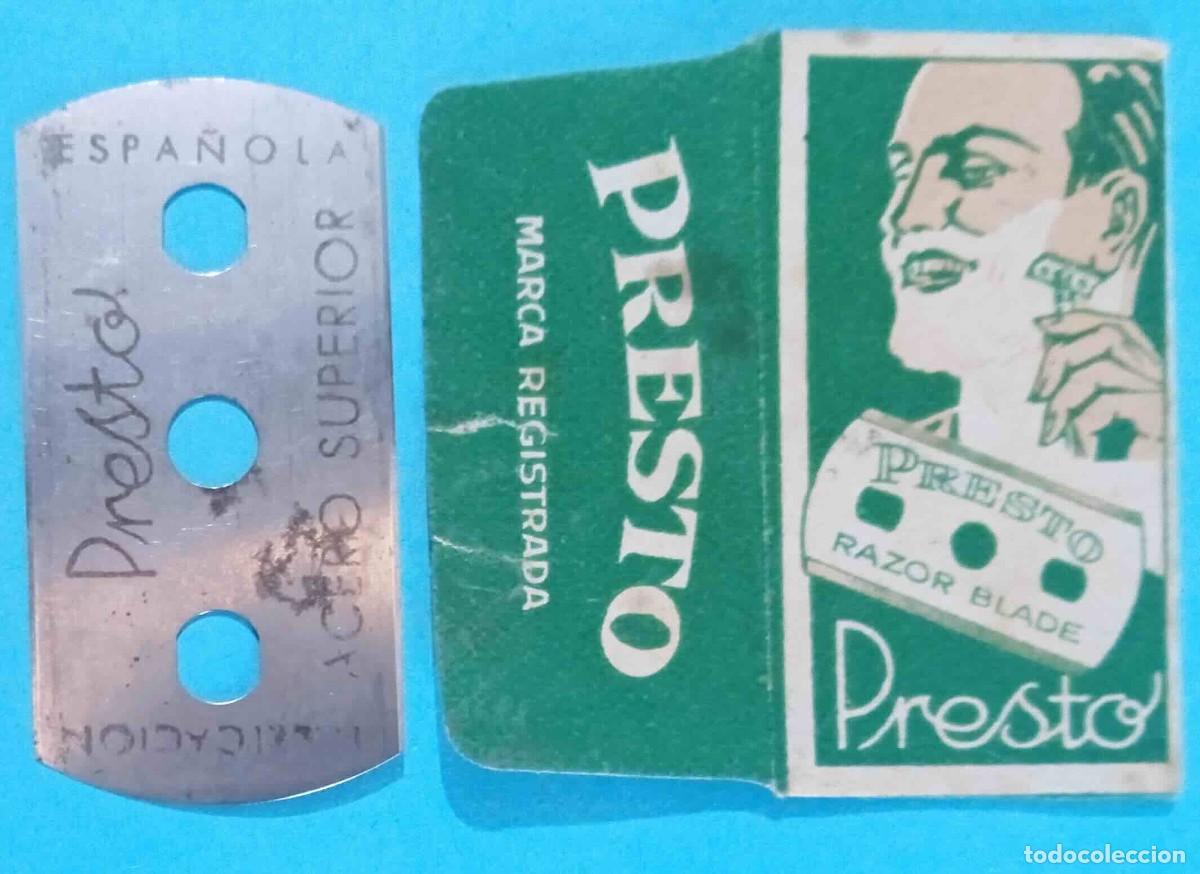 Antig&uuml;edades: HOJA DE AFEITAR. PRESTO. RAZOR BLADE. ESPA&Ntilde;OLA.