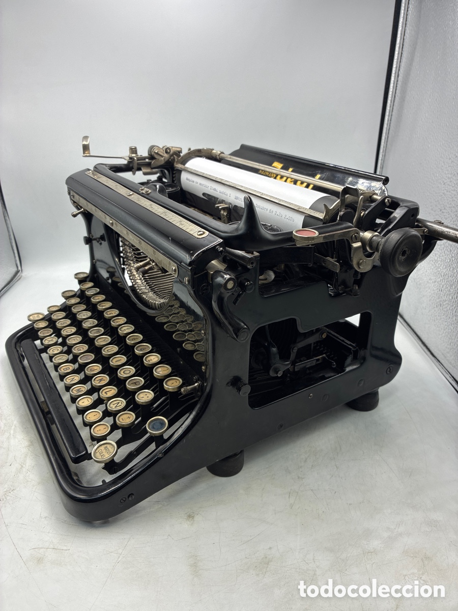 Antig&uuml;edades: M&aacute;quina de Escribir Ideal modelo C. - Foto 6