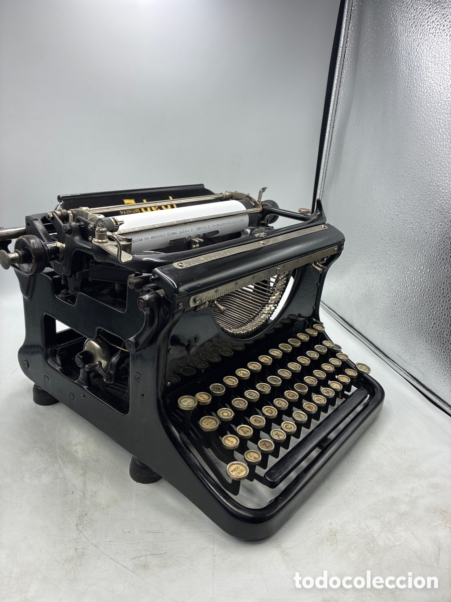 Antig&uuml;edades: M&aacute;quina de Escribir Ideal modelo C. - Foto 7