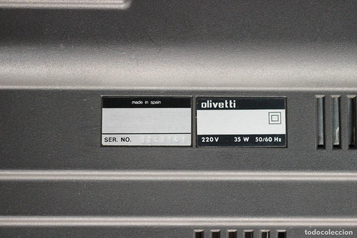 Antig&uuml;edades: Calculadora de rollo Olivetti Logos 41 PD. - Foto 9