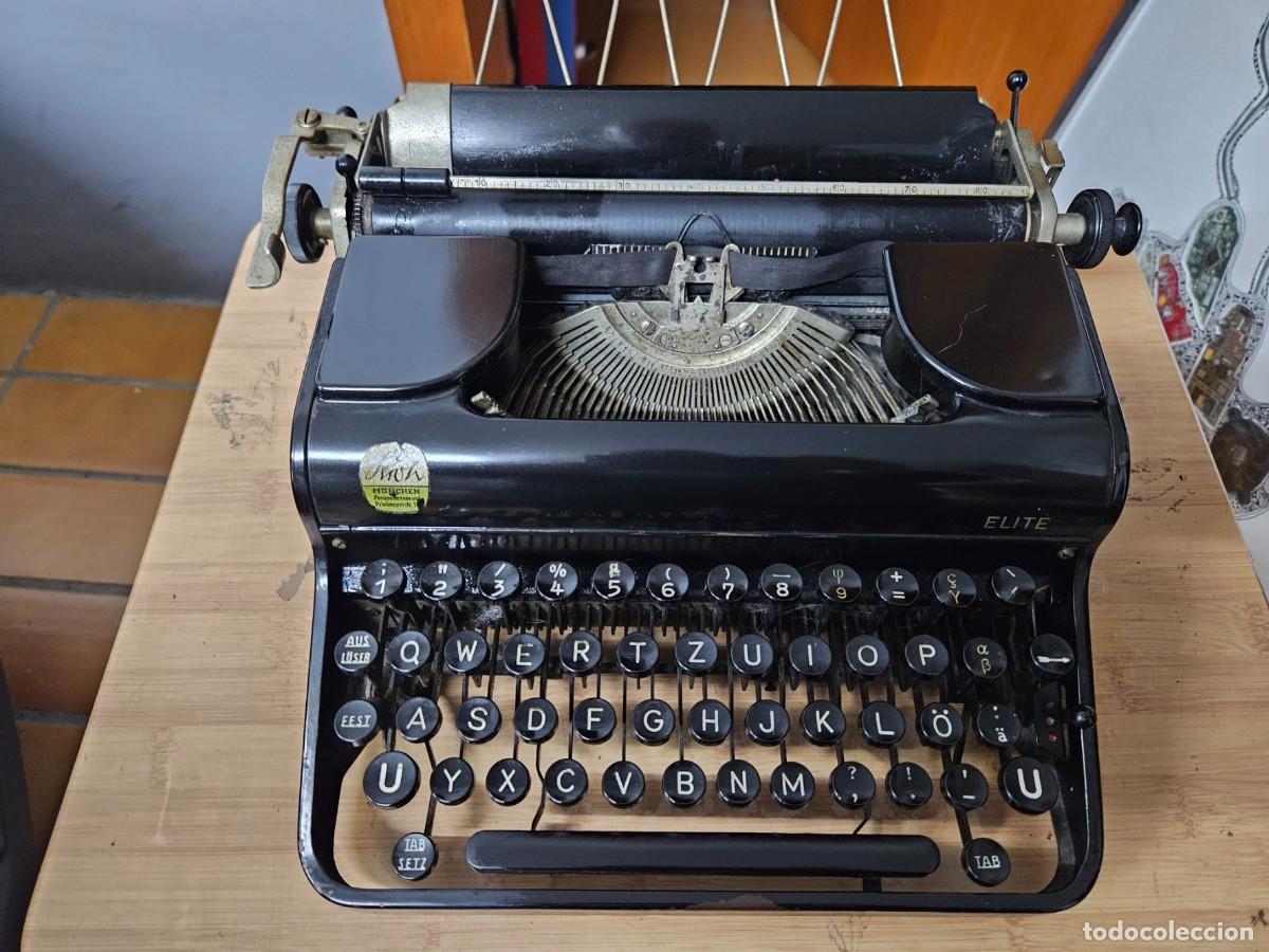 Antig&uuml;edades: M&Aacute;QUINA DE ESCRIBIR ELITE FUNCIONANDO - Foto 1