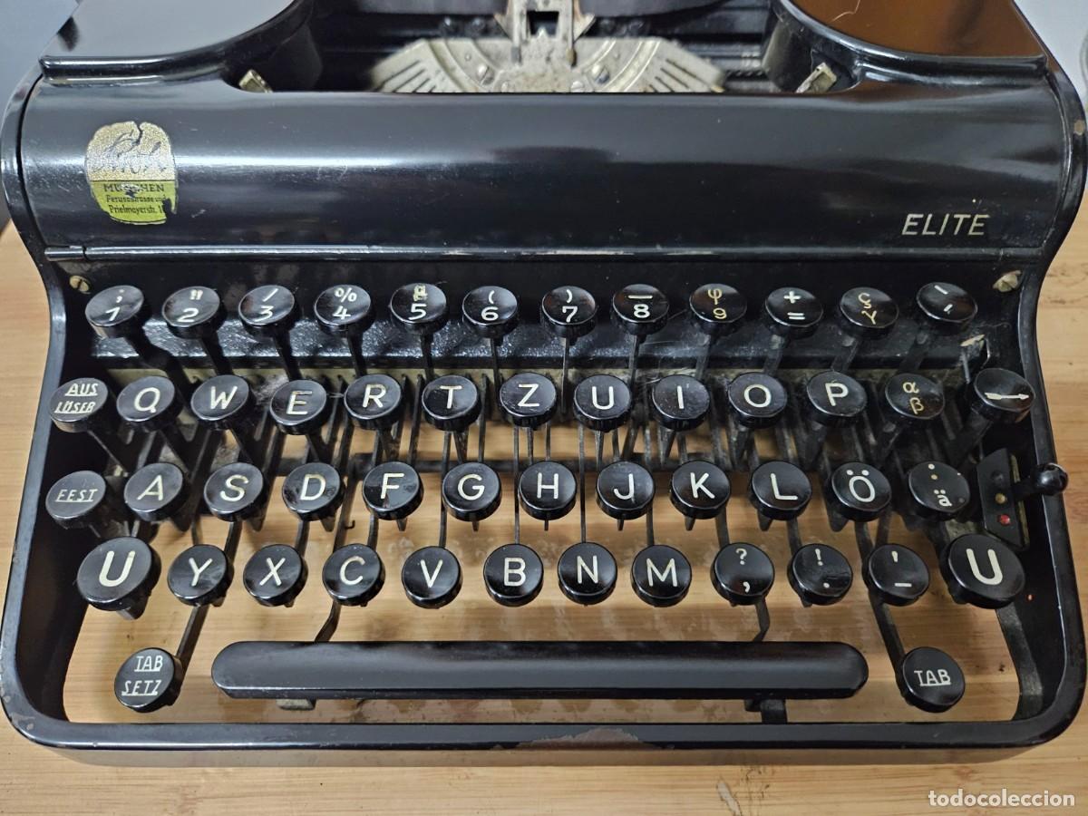 Antig&uuml;edades: M&Aacute;QUINA DE ESCRIBIR ELITE FUNCIONANDO - Foto 2