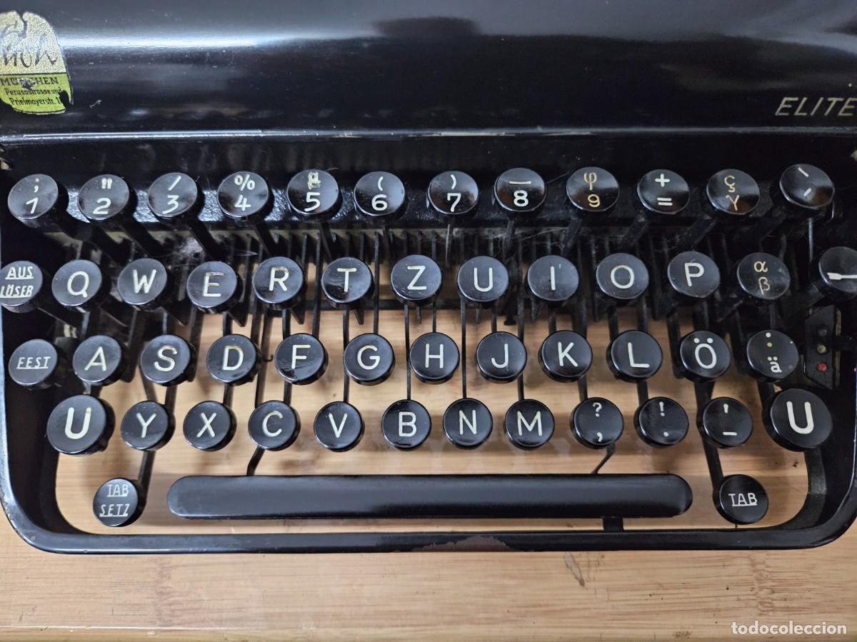 Antig&uuml;edades: M&Aacute;QUINA DE ESCRIBIR ELITE FUNCIONANDO - Foto 3