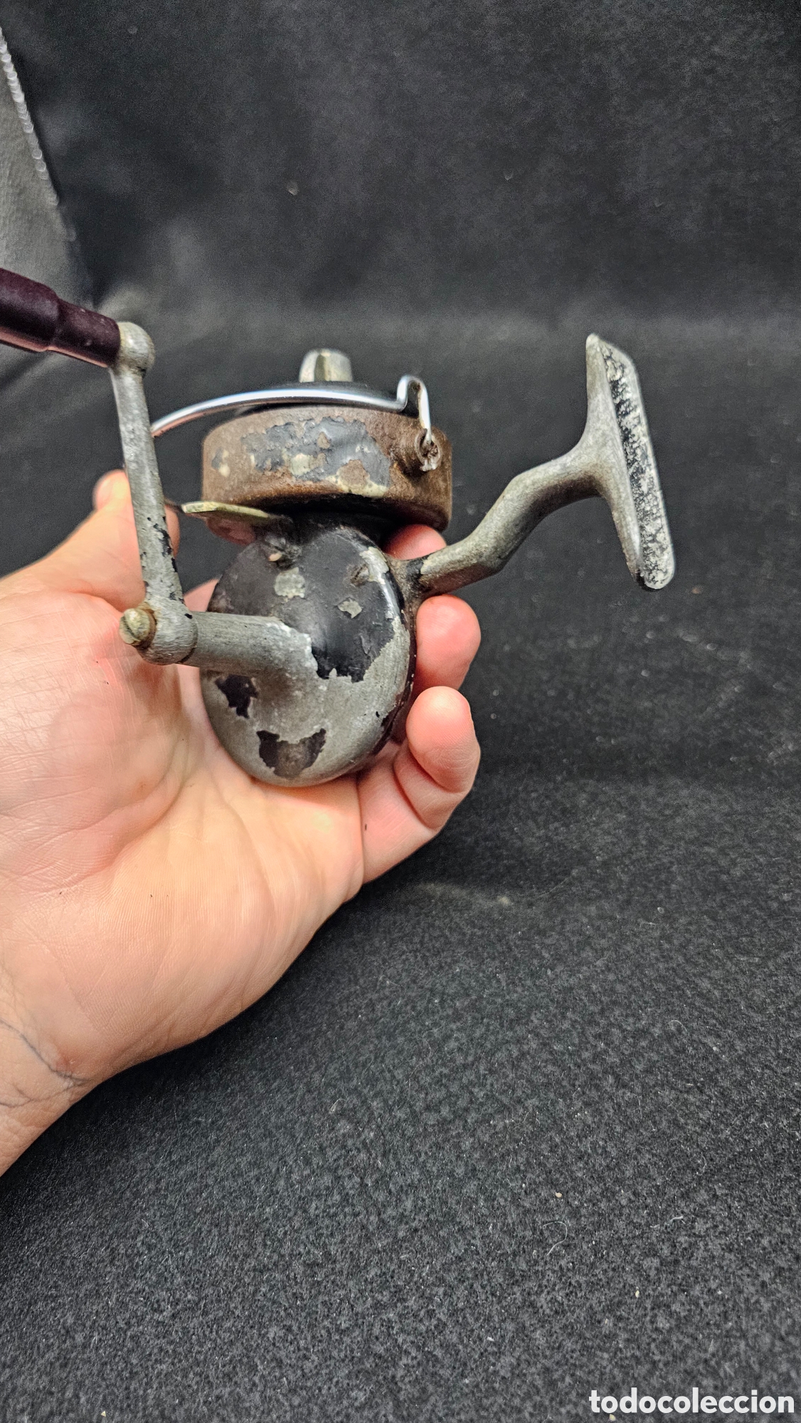 Antig&uuml;edades: Antiguo carrete de pesca - Foto 4