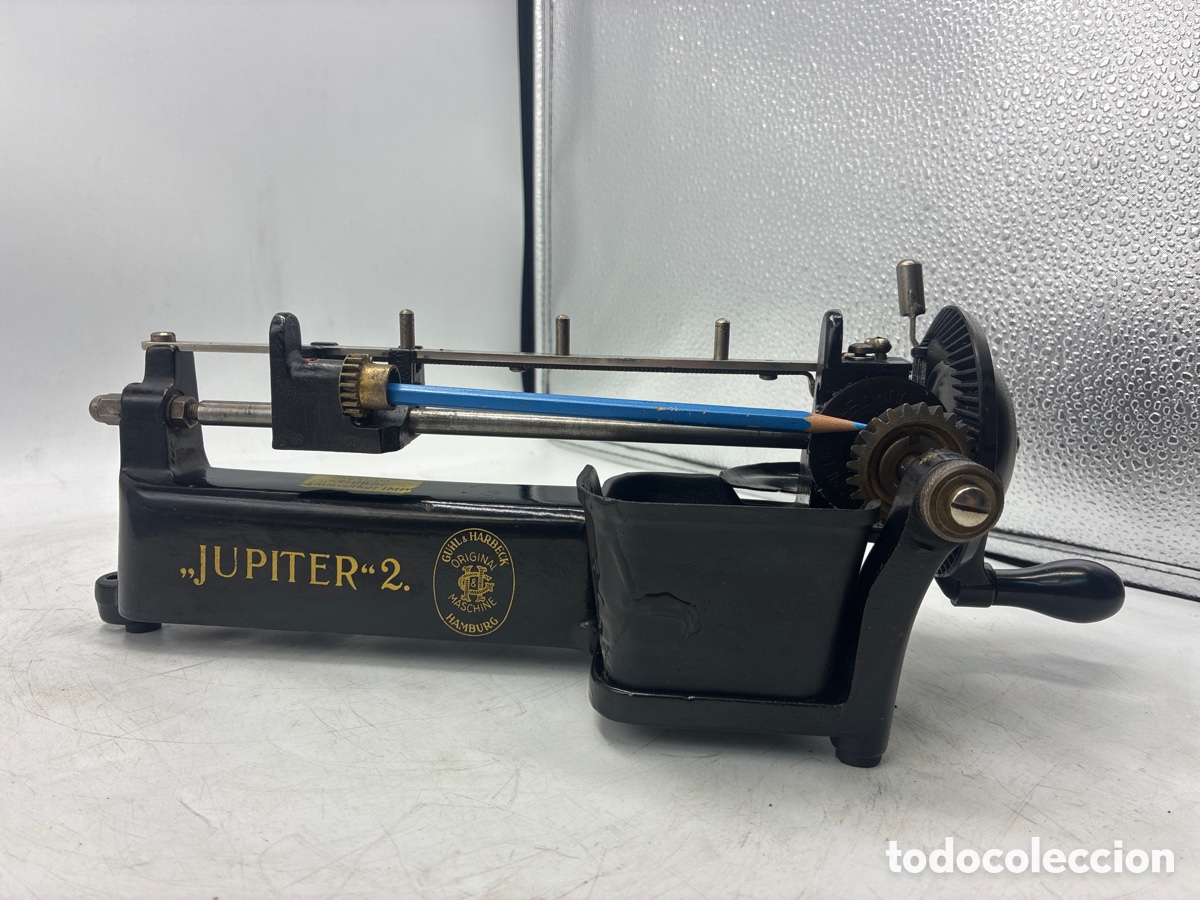 Antig&uuml;edades: Sacapuntas tipo torno J&uacute;piter N&uacute;mero 2.