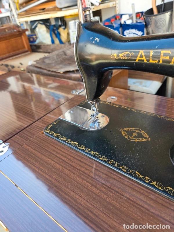 Antig&uuml;edades: maquina de coser alfa - Foto 7