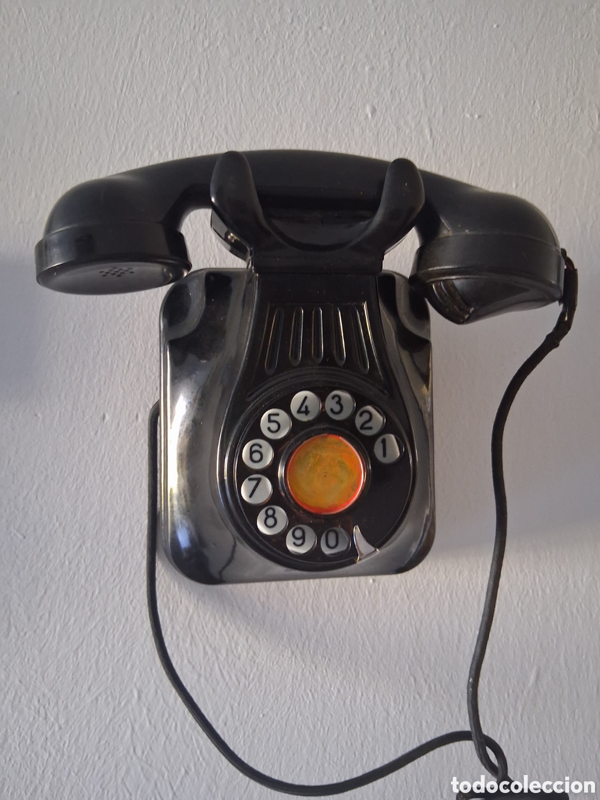 Telefones: Tel&eacute;fono de baquelita para la pared CTNE Compa&ntilde;&iacute;a Telefonica nacional espa&ntilde;ola