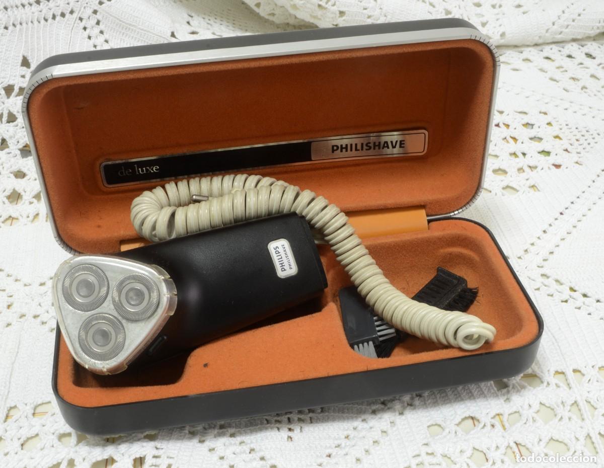 Antig&uuml;edades: AFEITADORA VINTAGE Philips Philishave De Luxe CON ACCESORIOS - Foto 1