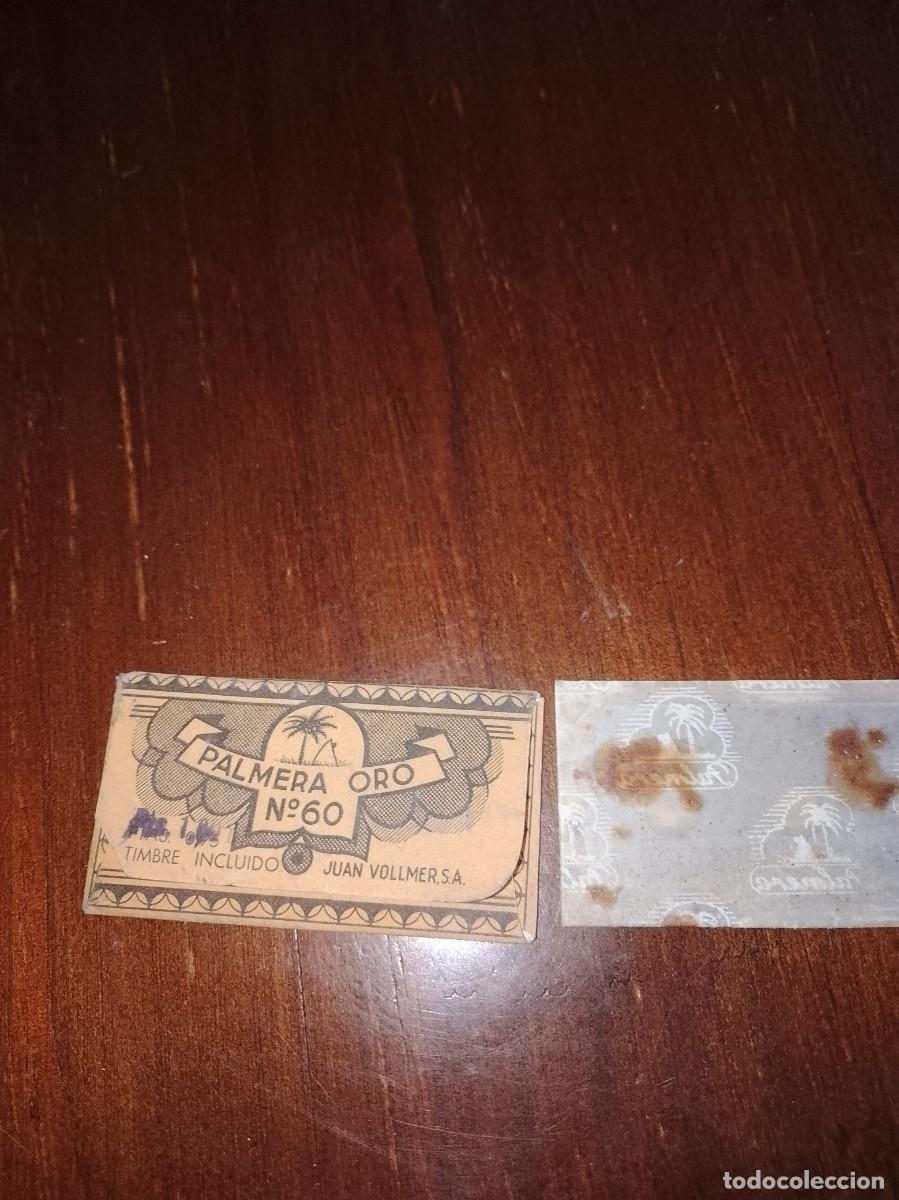 Antig&uuml;edades: Cuchilla palmera de oro a&ntilde;os 40 aproximado muy escasa