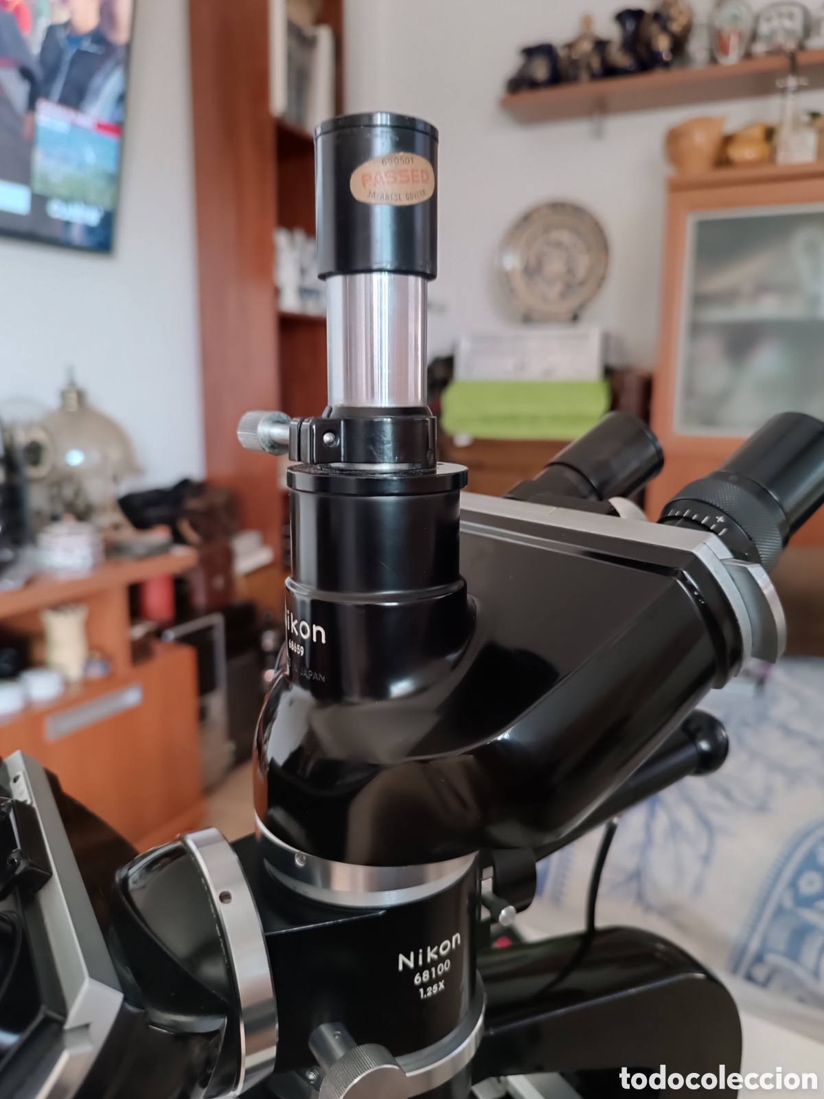 Antig&uuml;edades: Microscopio Nikon Lk-E profesional cient&iacute;fico - Foto 4