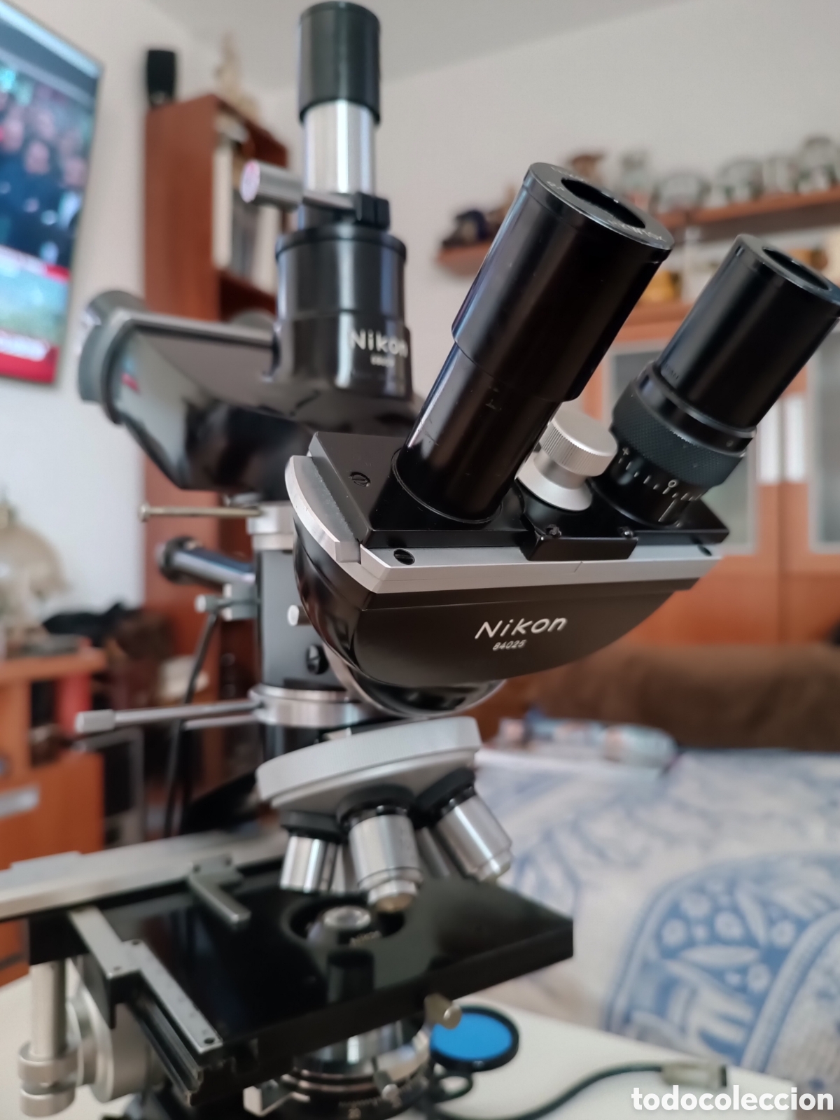 Antig&uuml;edades: Microscopio Nikon Lk-E profesional cient&iacute;fico - Foto 7