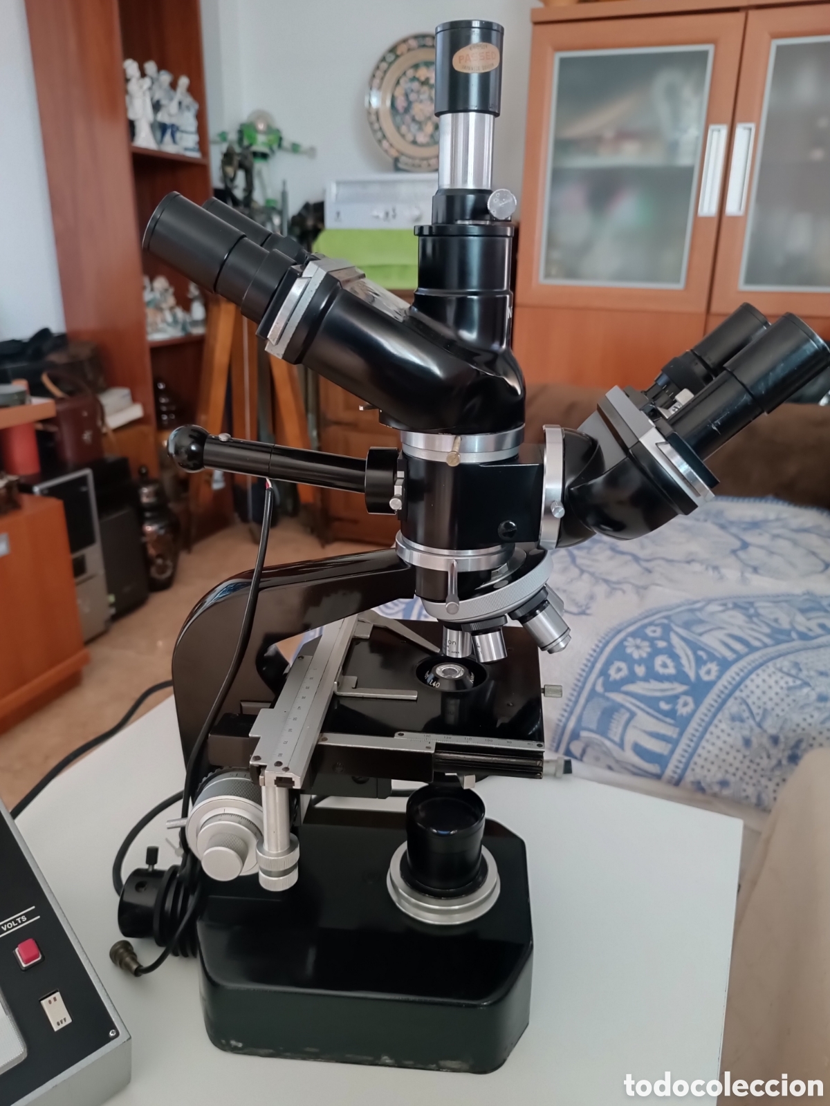 Antig&uuml;edades: Microscopio Nikon Lk-E profesional cient&iacute;fico - Foto 12