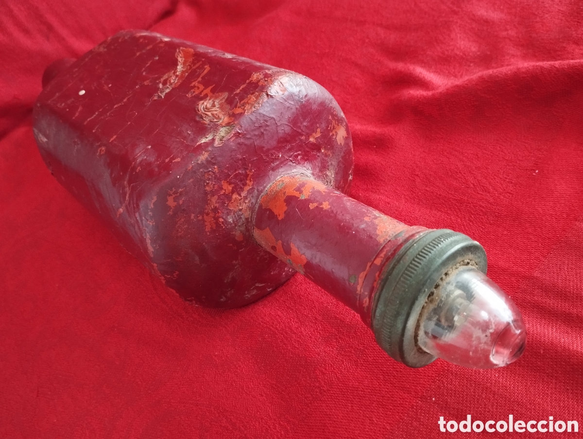 Antig&uuml;edades: Baliza de luz n&aacute;utica Hombre al agua.