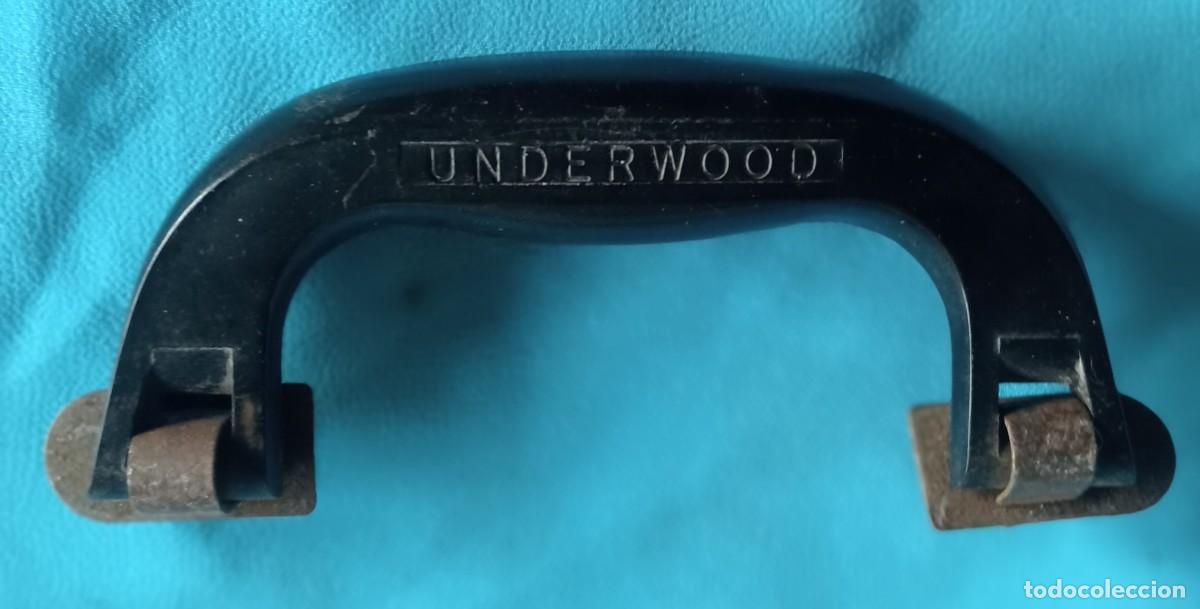 Antig&uuml;edades: ASA DE ESTUCHE DE MAQUINA DE ESCRIBIR UNDERWOOD, A&Ntilde;OS 1920- 1940