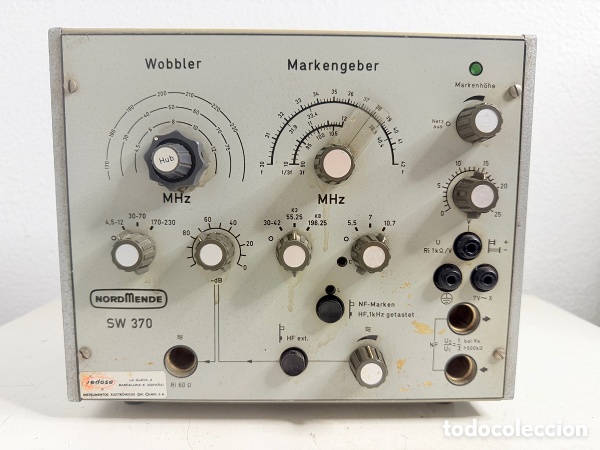 Antig&uuml;edades: Nordmende, modelo SW 370, fabricado en la d&eacute;cada de 1960 Electronic Laboratory